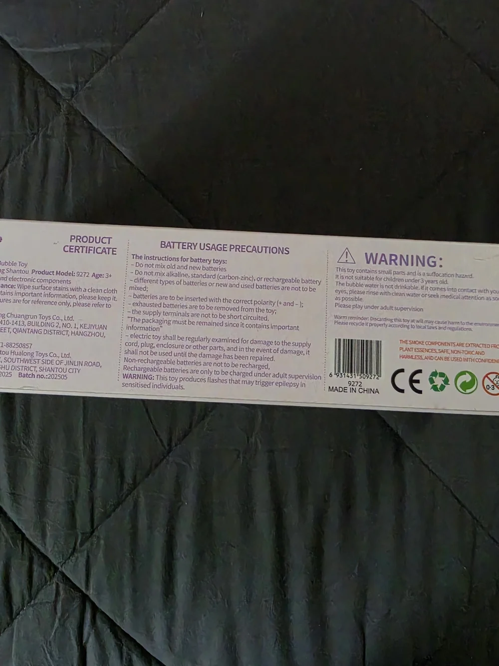 Pink Spray Bubble Wand for Kids - Bubble Blaster Toy